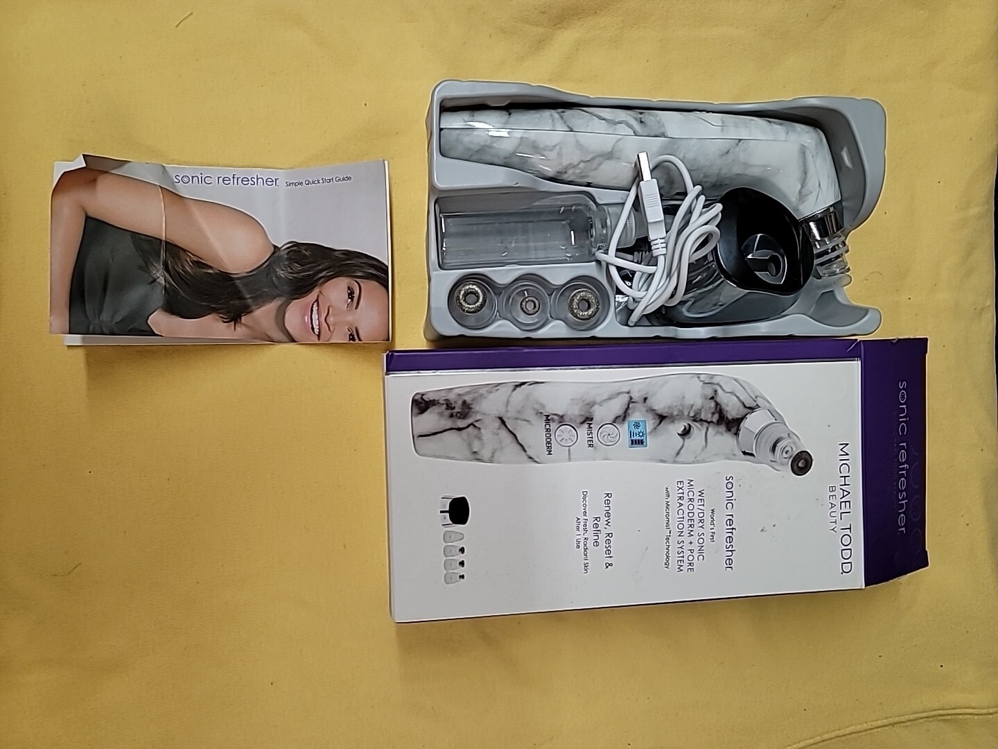 Michael Todd Beauty Sonic Refresher Pore Extractor Microderm Cleaner