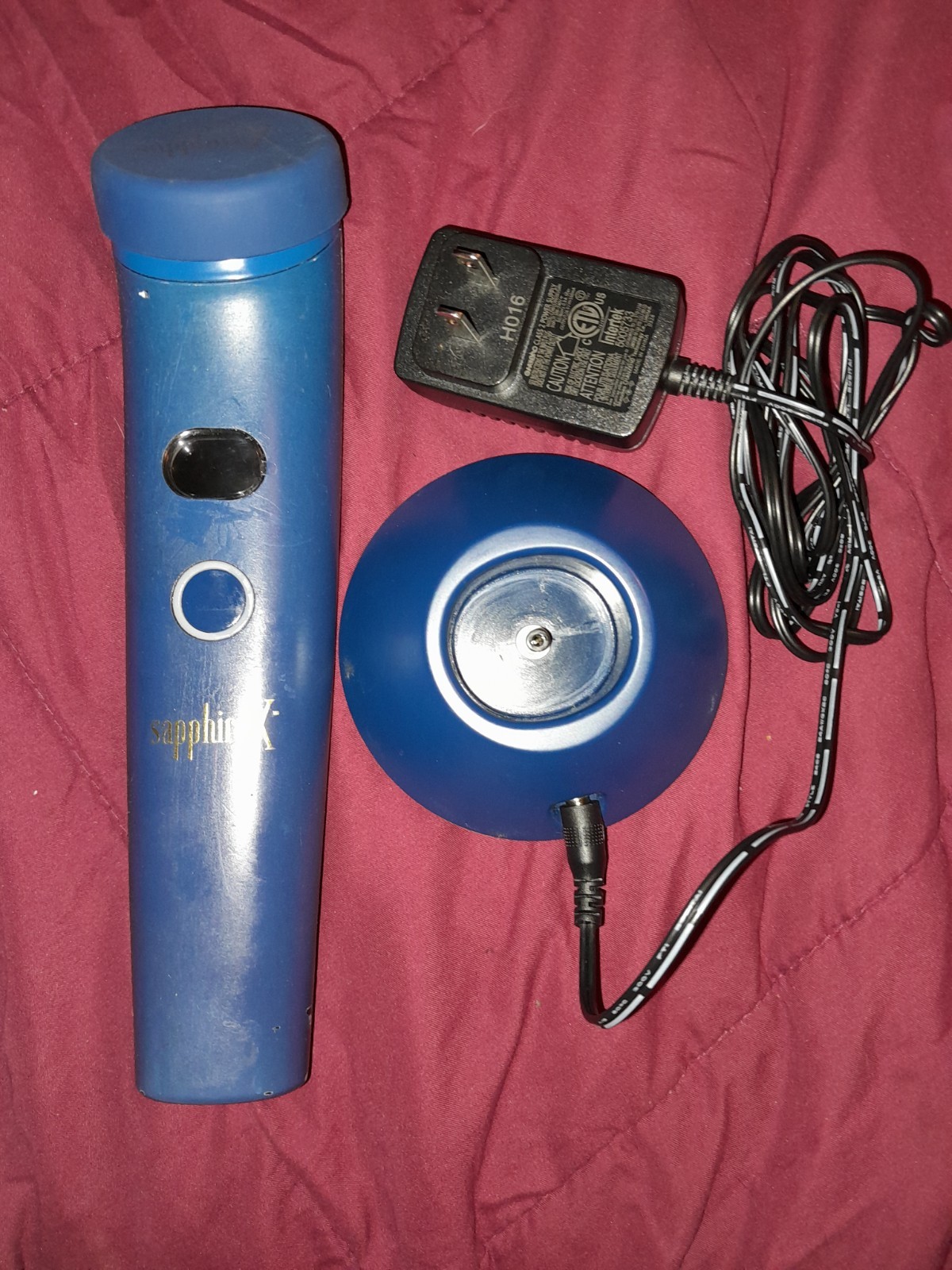 Complete Zero Gravity Sapphire X Blue Light Acne Treatment Device