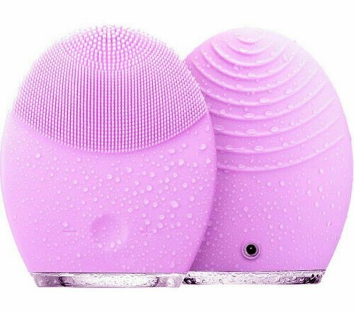 Silicone Face Cleaning Brush + ABS Massage 5 Intensity Levels HM-7538