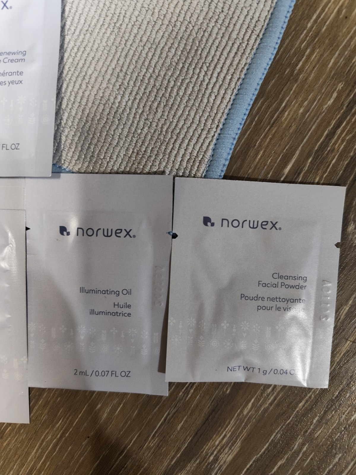 Norwex Facial Cleanse Sampler With Mini Enviro Cloth