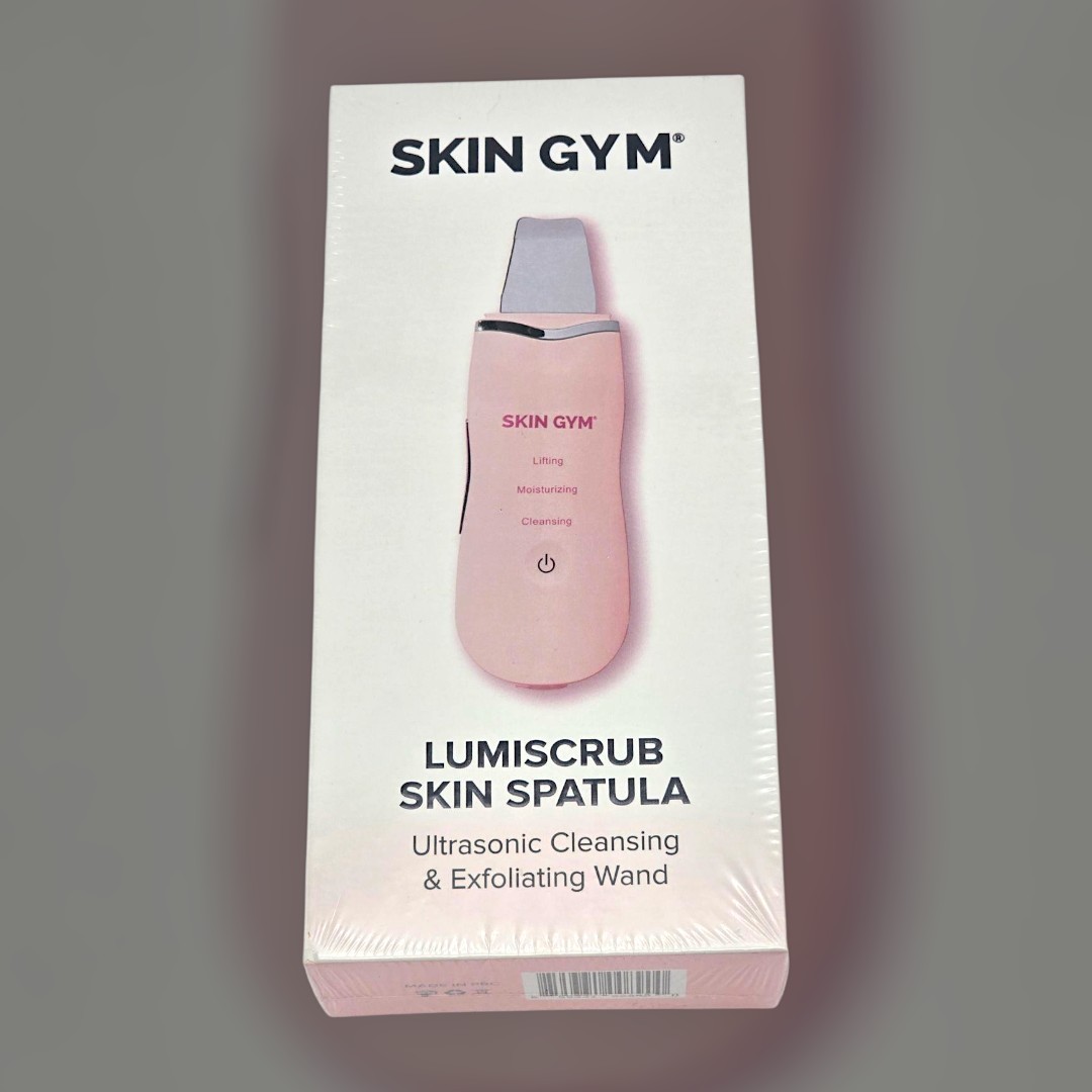 Skin Gym LUMISCRUB Skin Spatula Cleansing & Exfoliating Wand NEW SEALED