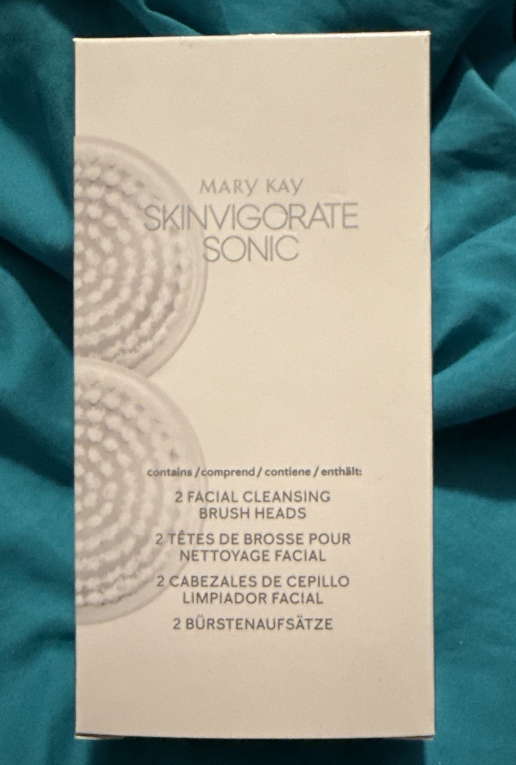 New Mary Kay Skinvigorate Replacement Brush Heads for Facial Cleansing Brush
