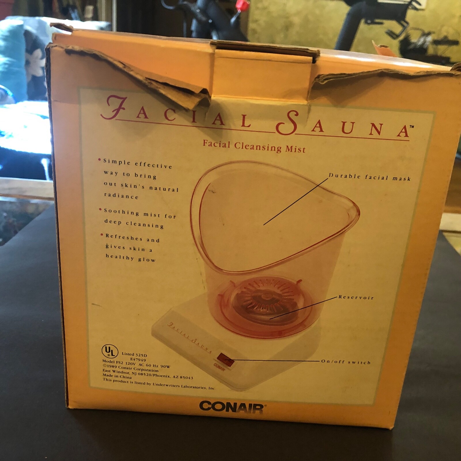 Vintage 90’s Conair Facial Sauna Home Spa Steaming Machine
