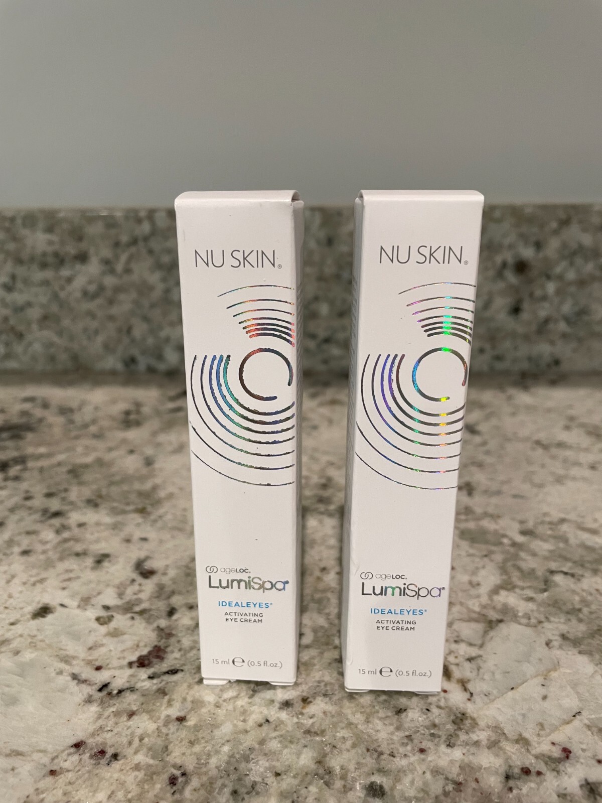 2 Packs Nu Skin NuSkin ageLOC IdealEyes  Activating Eye Cream. Exp 06/2028