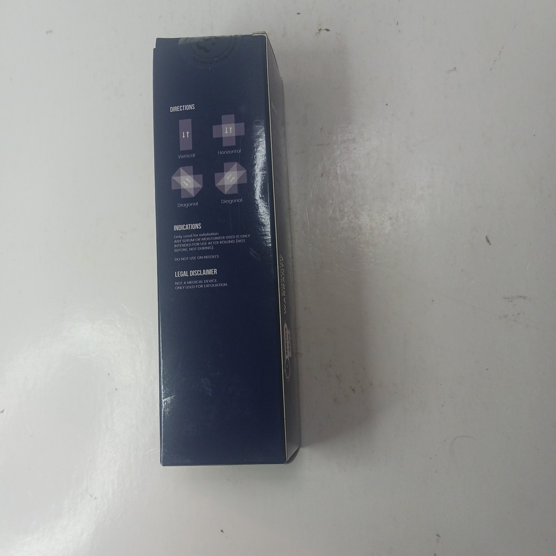 Derma Roller For Hair Beard And Facial Skin 540 NEEDLES BLUE BLACK HANDLE NIB