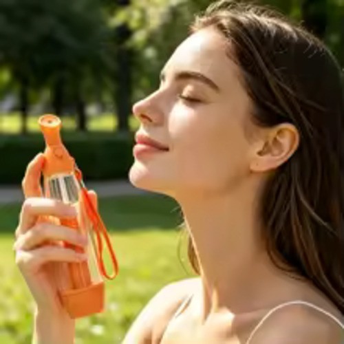 Portable Mini Facial Mist Sprayer Handheld Hydrating Moisturizing Beauty Device