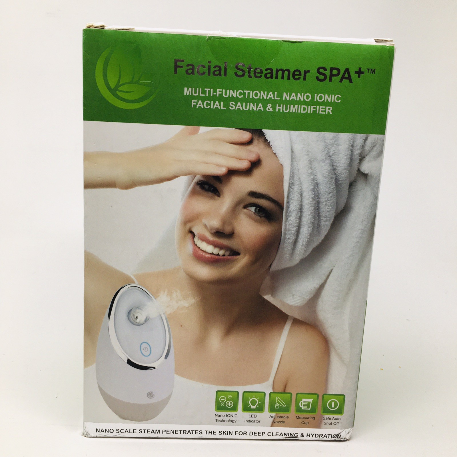 Facial Steamer Spa Multi-Functional Nano Ionic Facial Sauna & Humidifier
