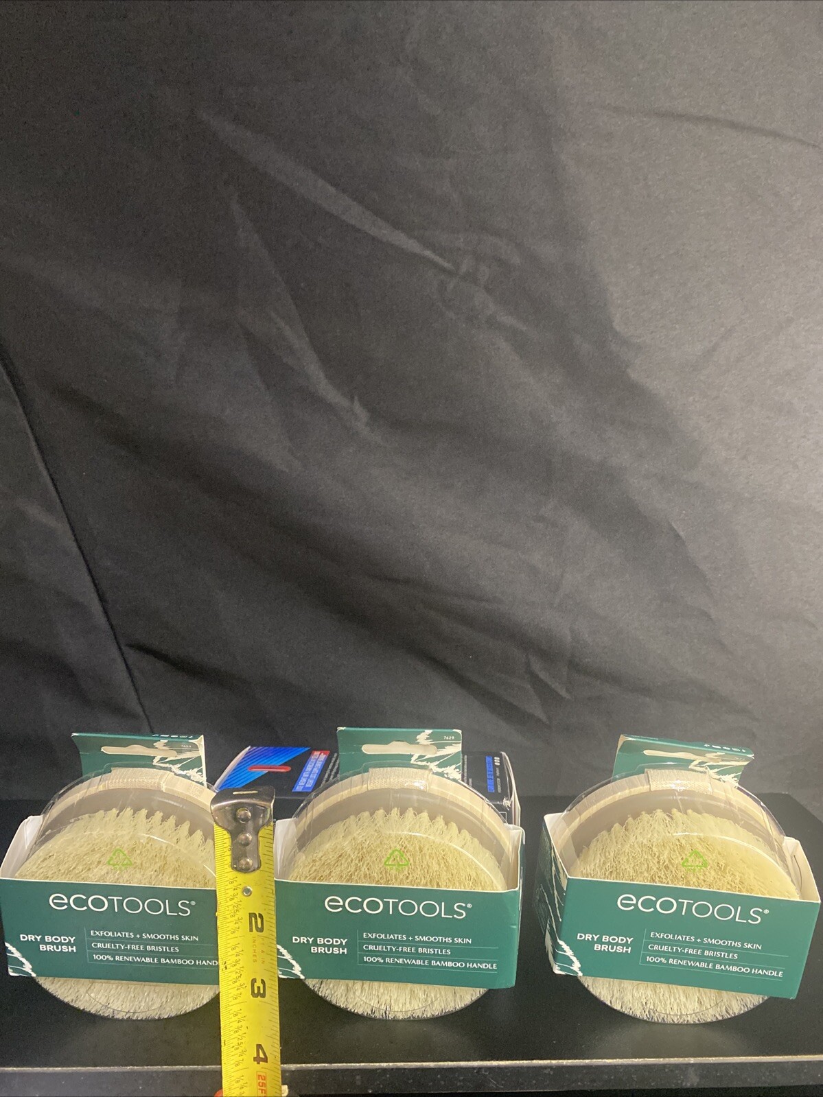 3 – Eco Tools Dry Body Brush Cruelty Free Bristles – Brand New ( Lot Of 3 )