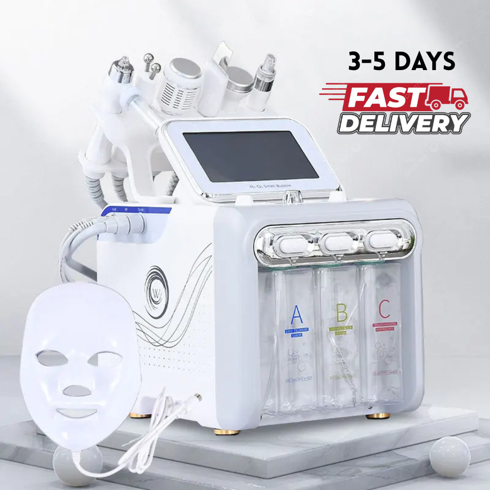 7 in 1 H2O2 Beauty Skin Cleansing Hydro-facial Machine Facial Machine