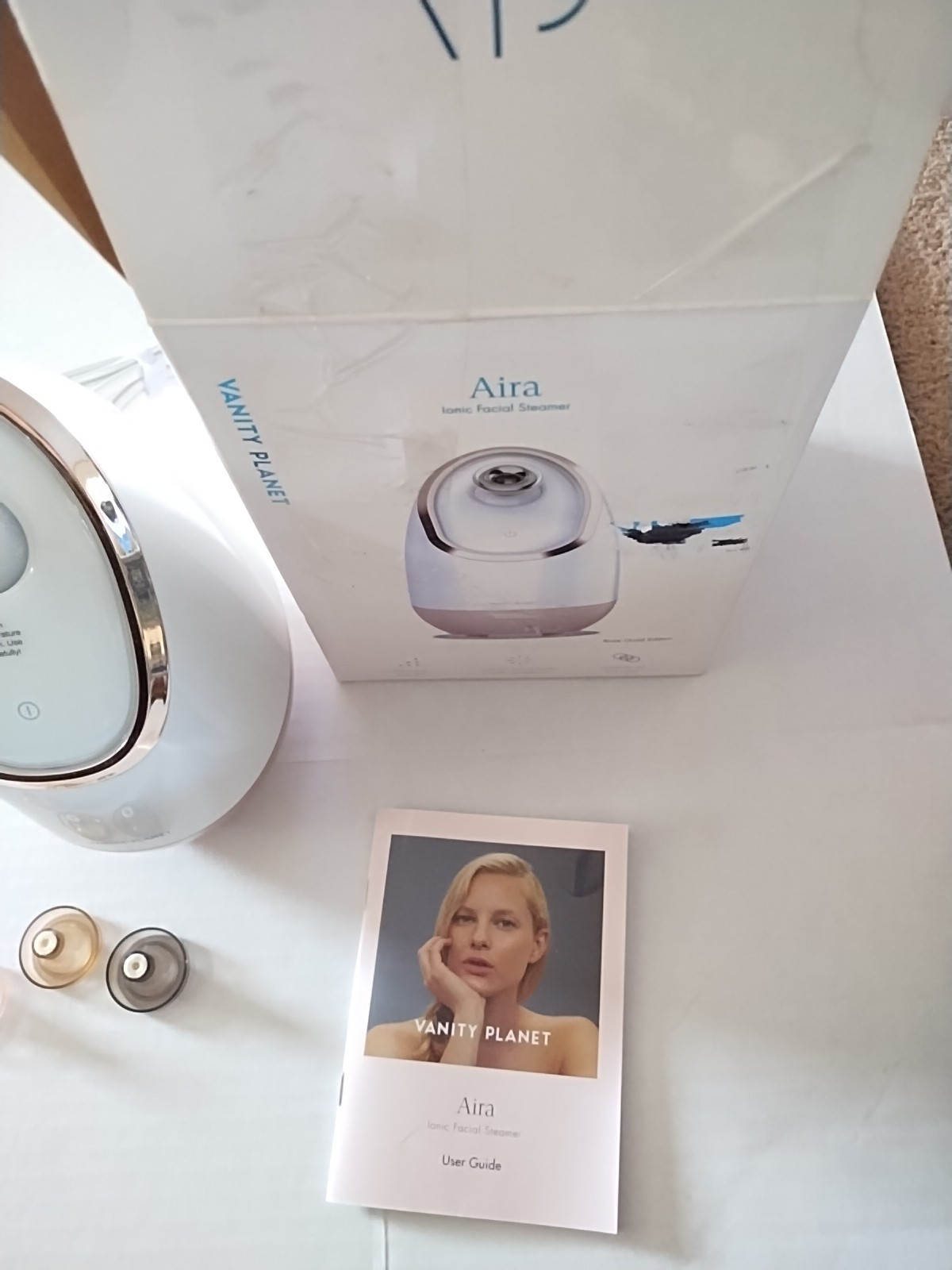 Vanity Planet Aira Ionic Facial Steamer Pore Cleaner That Detoxifies (Open Box)