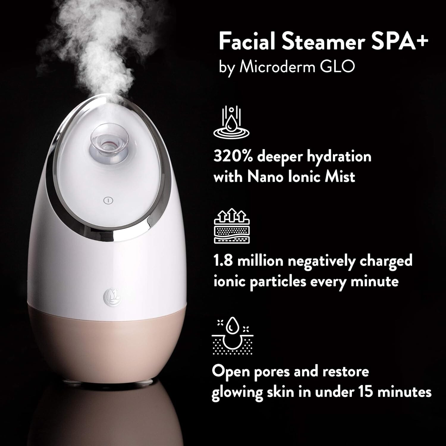 Facial Steamer SPA+ Multi-Function Nano Ionic Facial Sauna / Humidifier – USED
