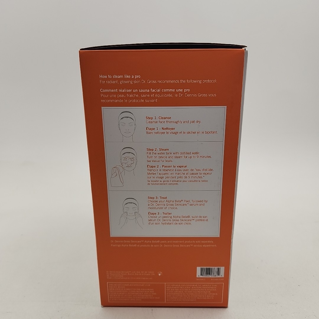 DR DENNIS GROSS PRO FACIAL STEAMER BRAND NEW IN BOX