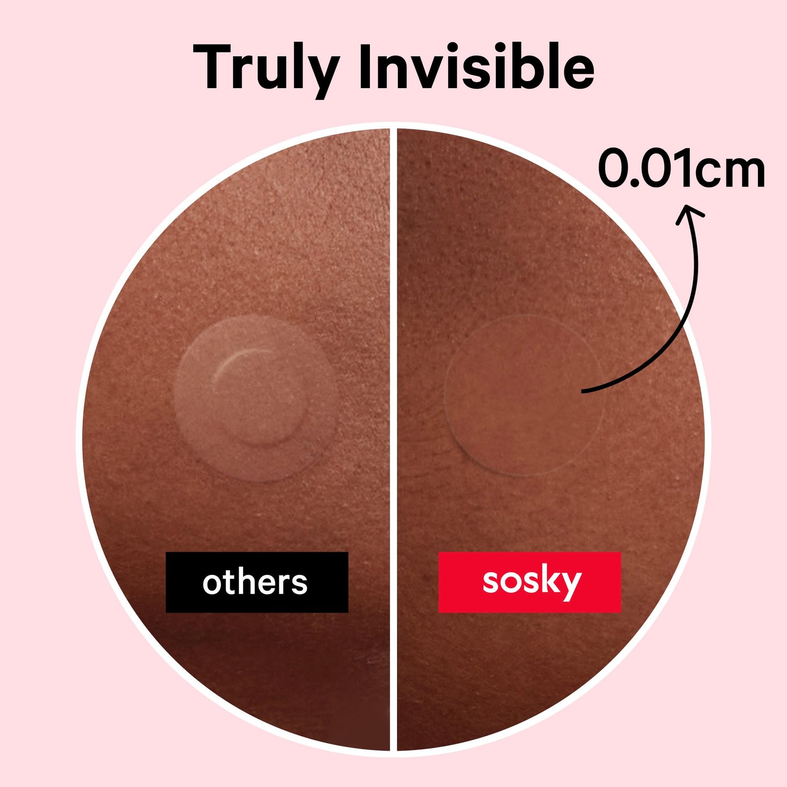 Sosky Pimple Patches for Face, Hydrocolloid Acne with Transparency