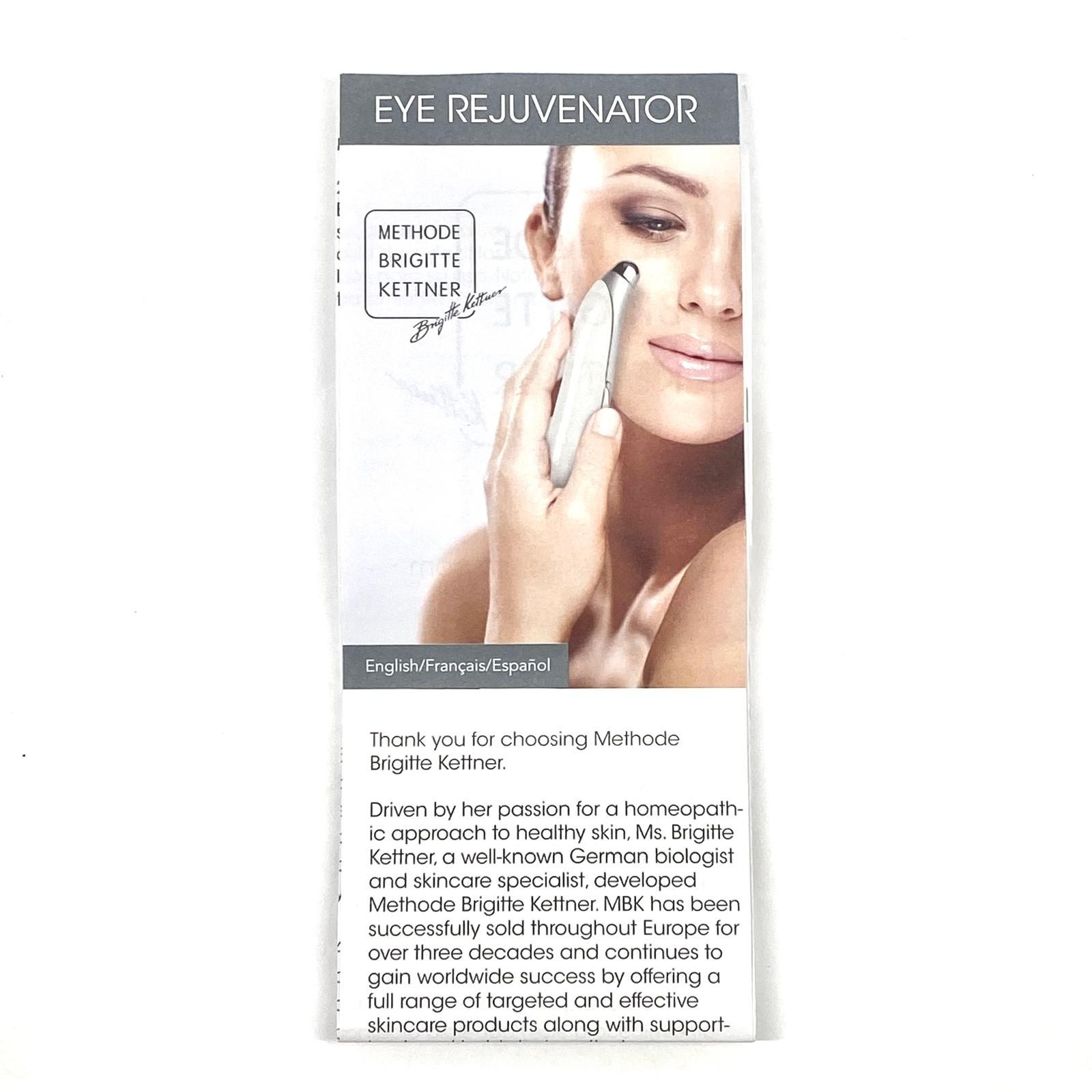 Methode Brigitte Kettner Eye Rejuvenator Anti Aging Microcurrent Device Boxed