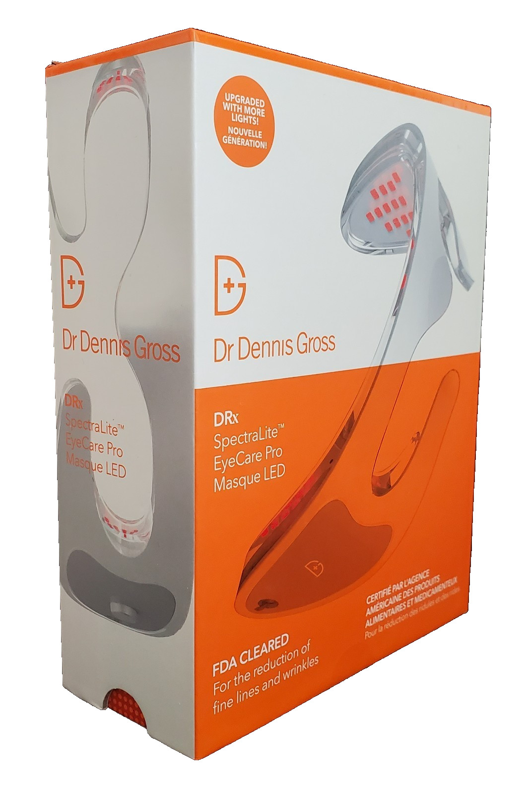 Dr Dennis Gross DRx Spectralite EyeCare Pro / Masque LED Mask, Tested