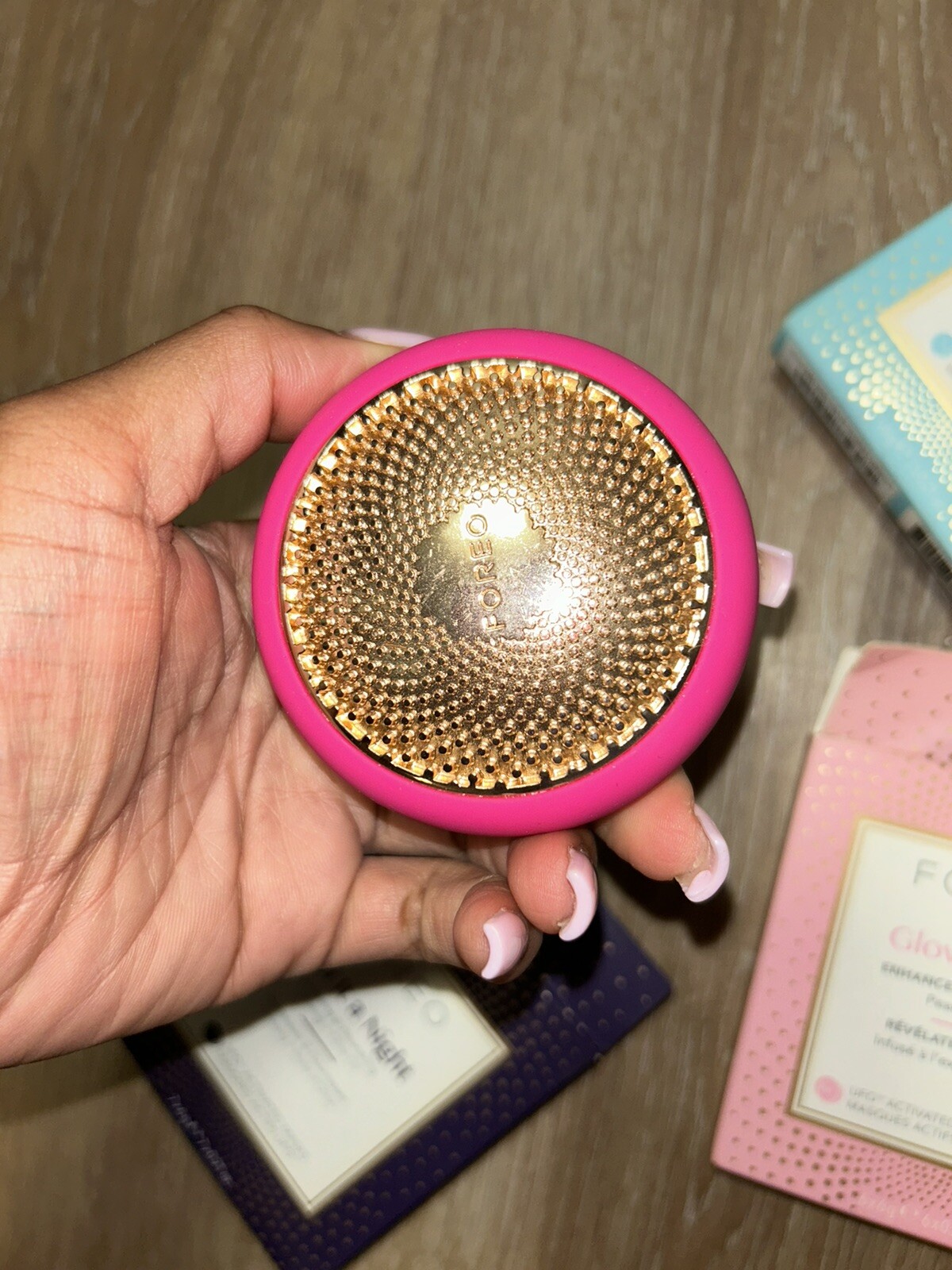 FOREO UFO 2 Power Mask Device – Pink Comes With 18 Masks