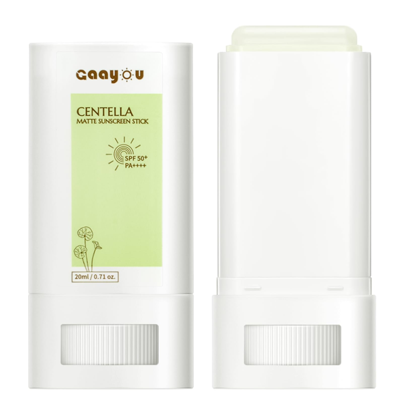Sunscreen Stick SPF PA50++++ Centella Korean 0.71 Ounce (Pack of 1)