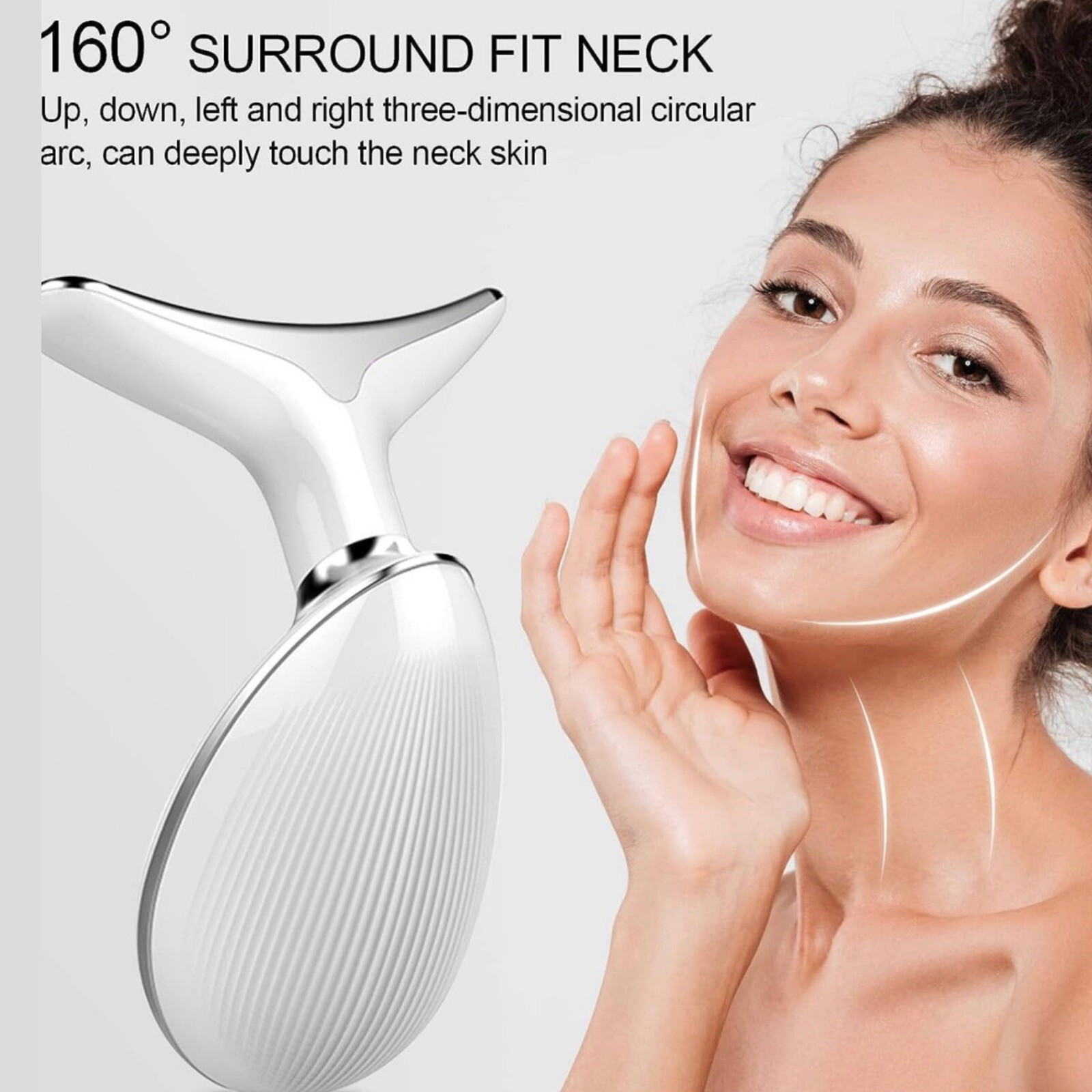Microglow Handset, Face Lift Device, Skin Beauty Device for Face Massager
