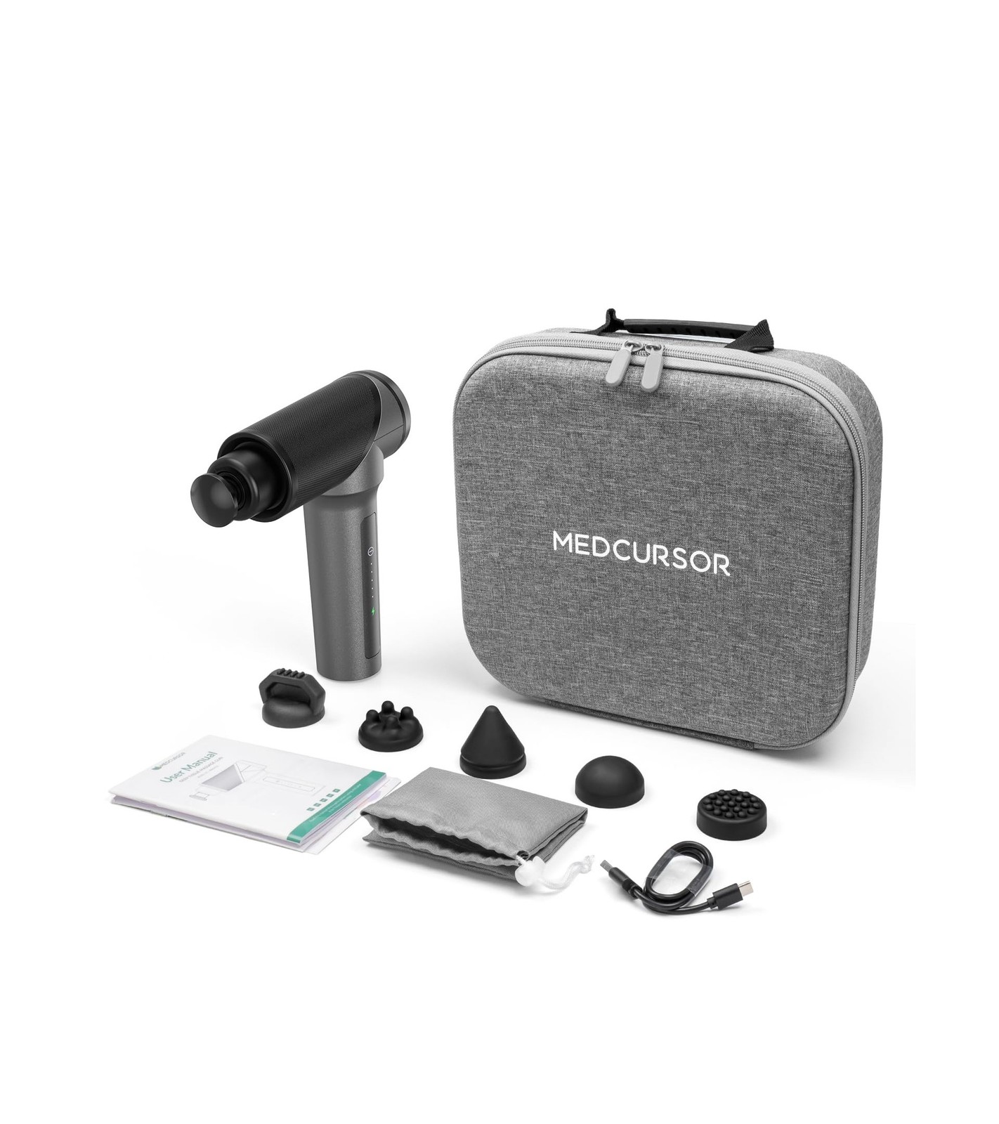 Medcursor Massage Gun – High Intensity Brushless Motor, Handheld Pe… Fast Ship