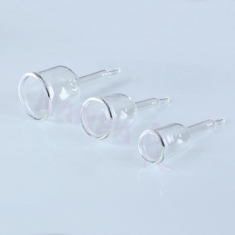 Replacement Vaccum Cupping Glass Cup For Vacuum Therapy Spray Facial Machine