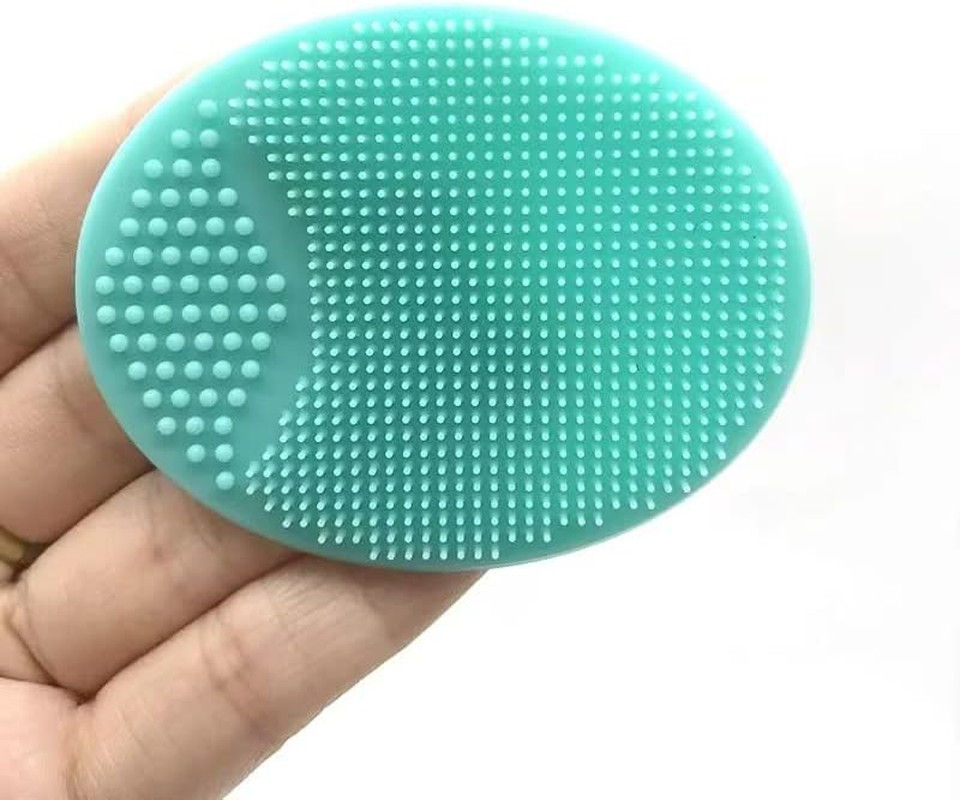 Silicone Facial Cleansing Brush – 4 Pack Face Scrubber & Exfoliator for Deep Cle