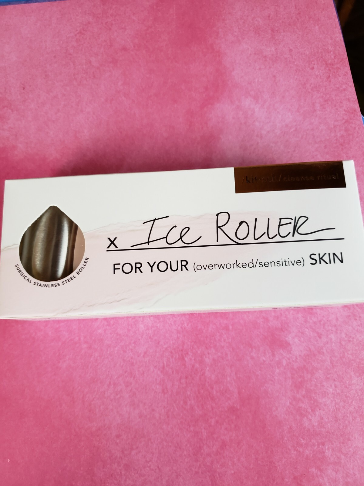 Kitsch Ice Roller- For Your Overworked/Sensitive Skin. Brand new in box