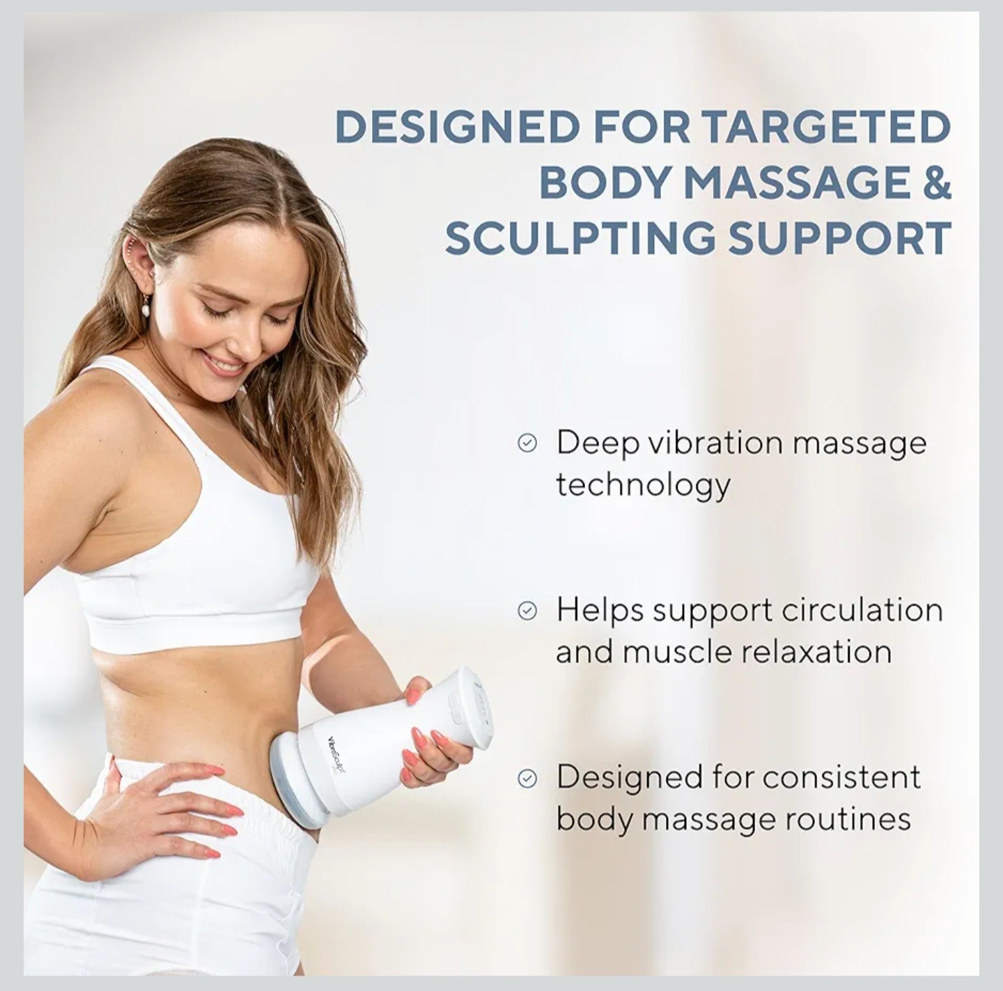 Vibro Sculpt PRO Body Sculpting & Toning Device – Multi-Pad System for Smo