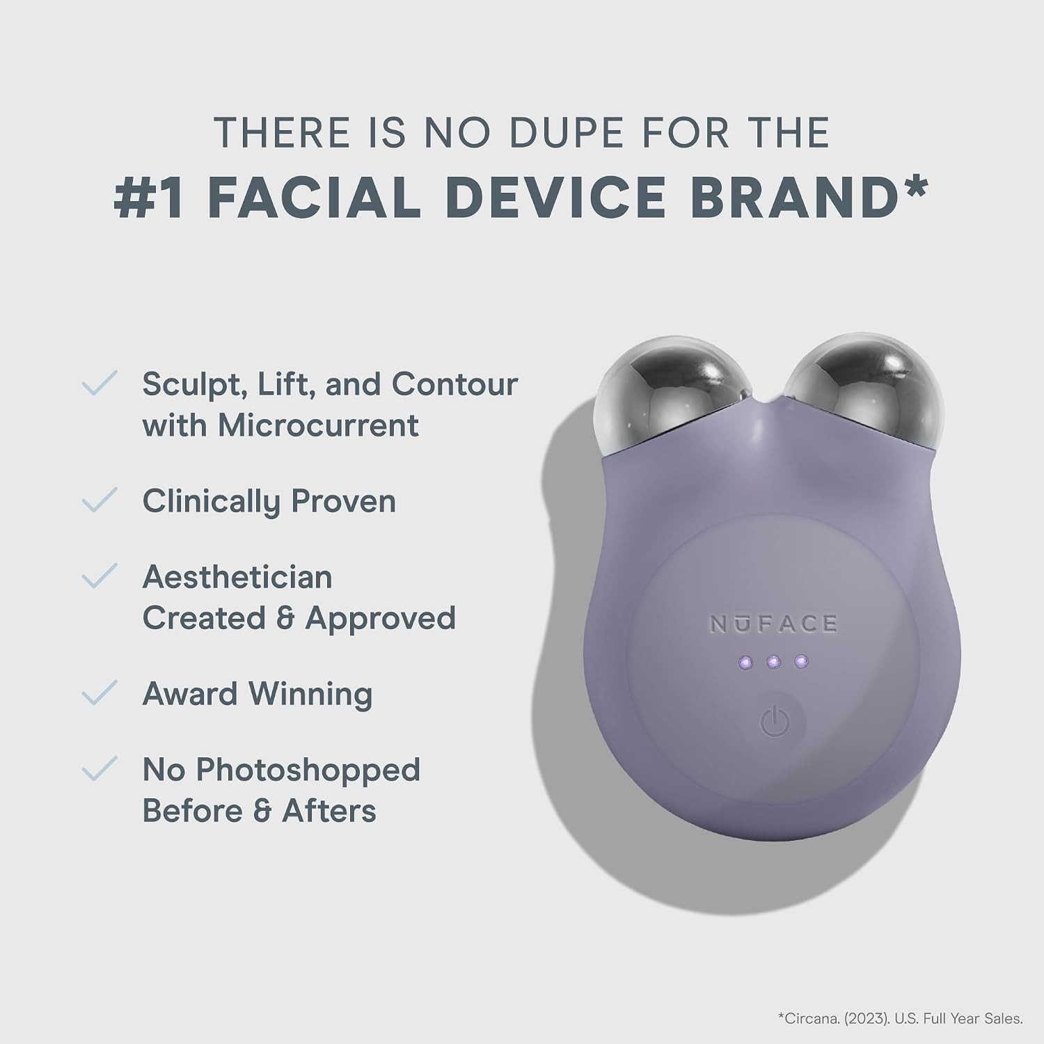 NuFace Trinity+ Facial Toning Device Complete Set