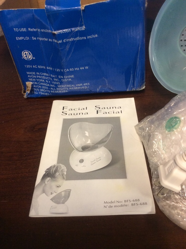 Avon Wellness Facial Suana Home Skin Care Health Beauty
