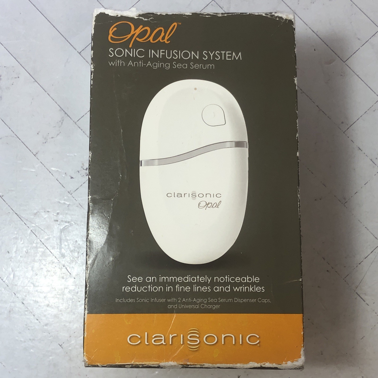 CLARISONIC Opal Sonic Infusion System w Anti-Aging Sea Serum