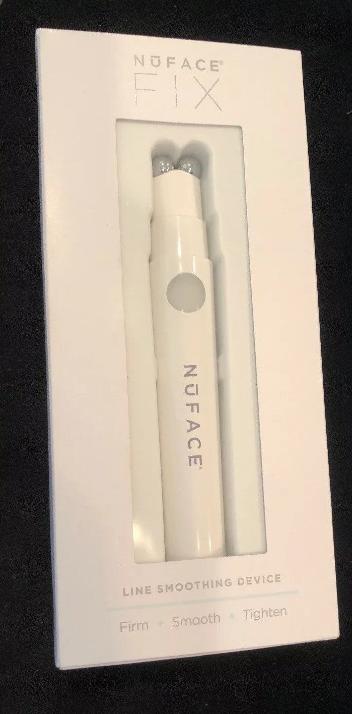 NuFace Fix Line Smoothing Device + .25-Oz. Size Fix Serum – WHITE NIB FAST SHIP