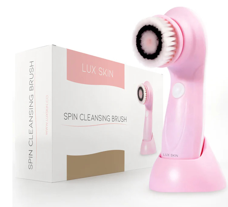 Original LUX SKIN – Electric Facial Cleansing Brush, Waterproof, Rechargable