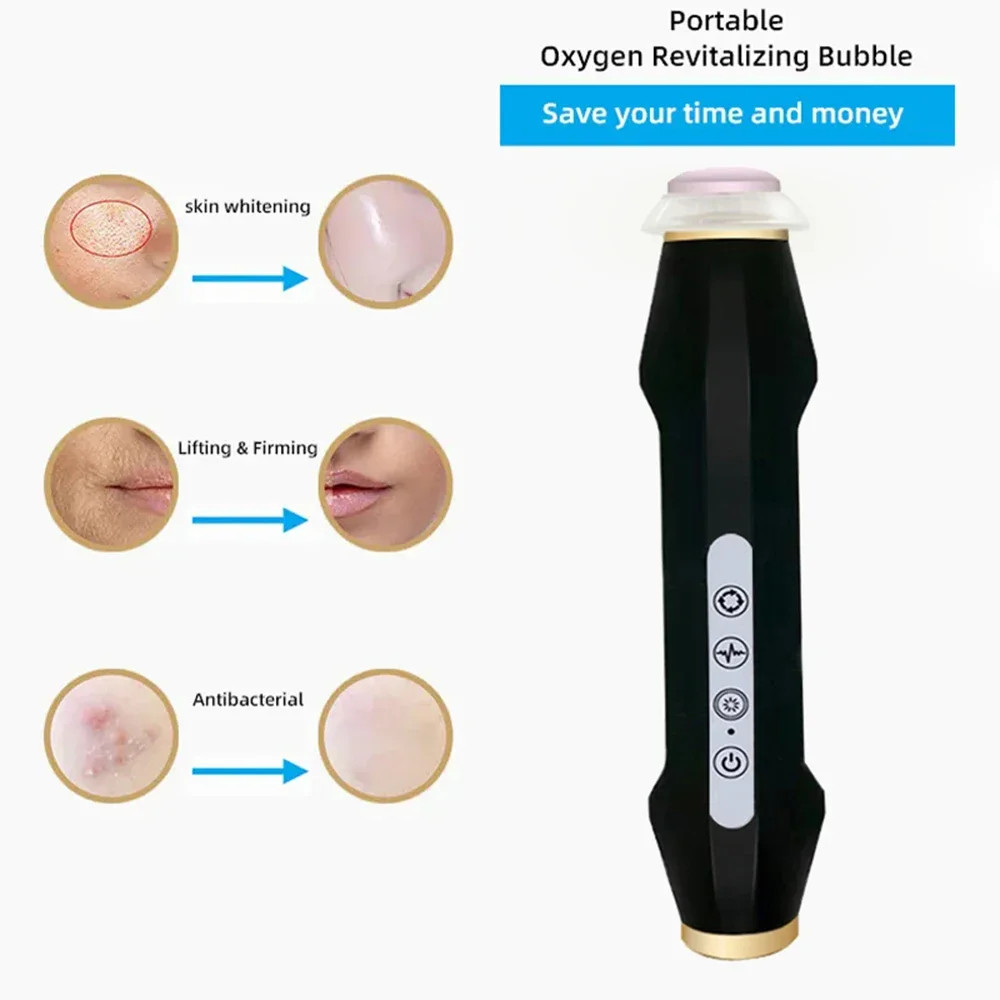 New CO2 Oxygen Bubble Device Exfoliate Oxygen Facial Machine Wrinkle Removal