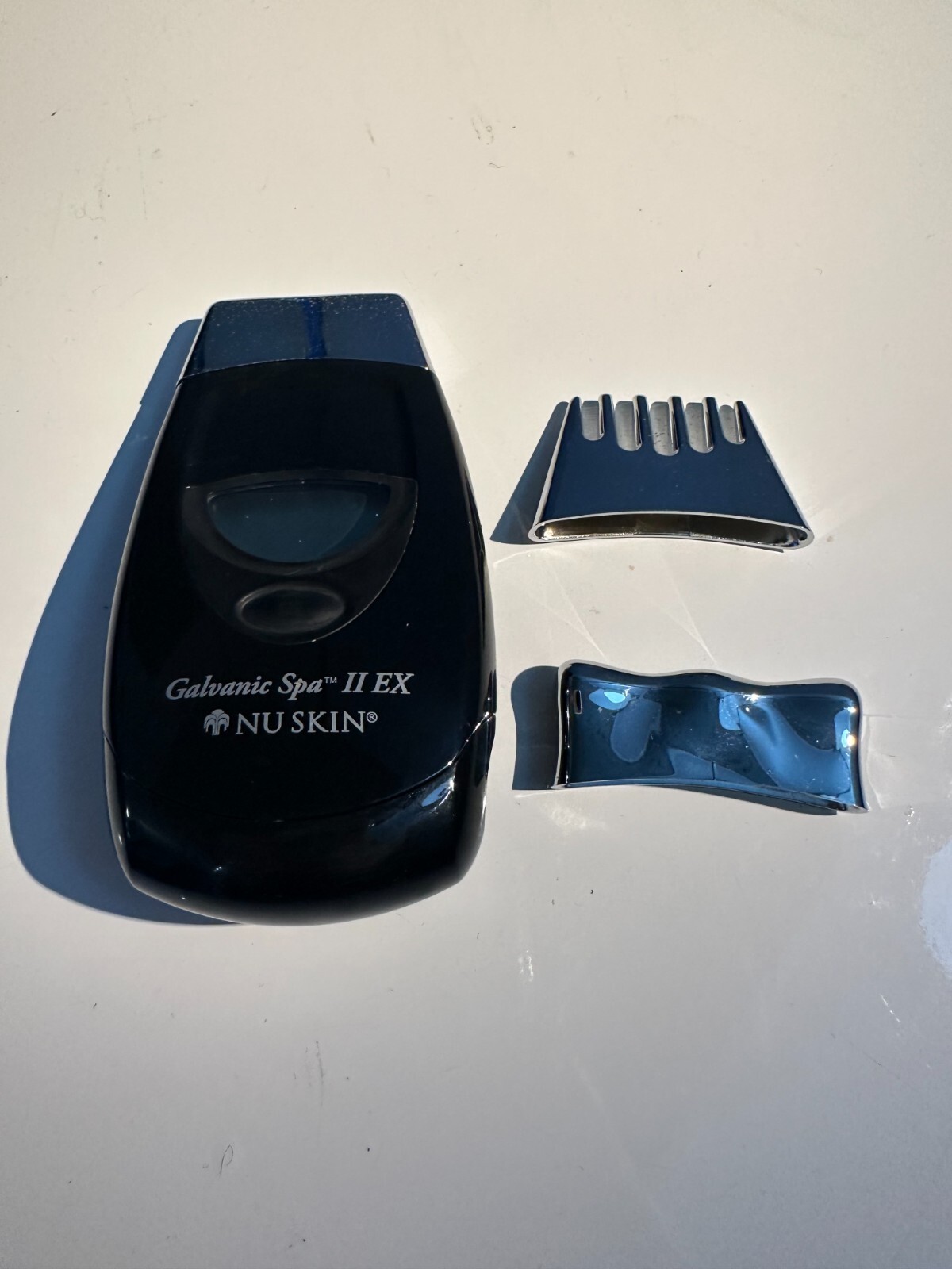 Nu Skin Galvanic Spa System II EX W/accessories BLACK used
