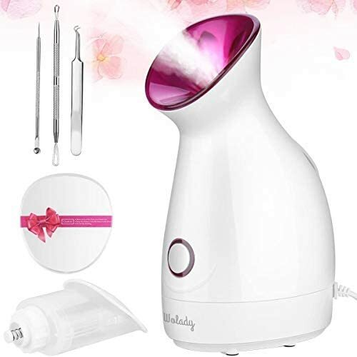 Vapeur Visage Vaporisateur Sauna Spa Facial Chaude Nano Ionique Point noir peau