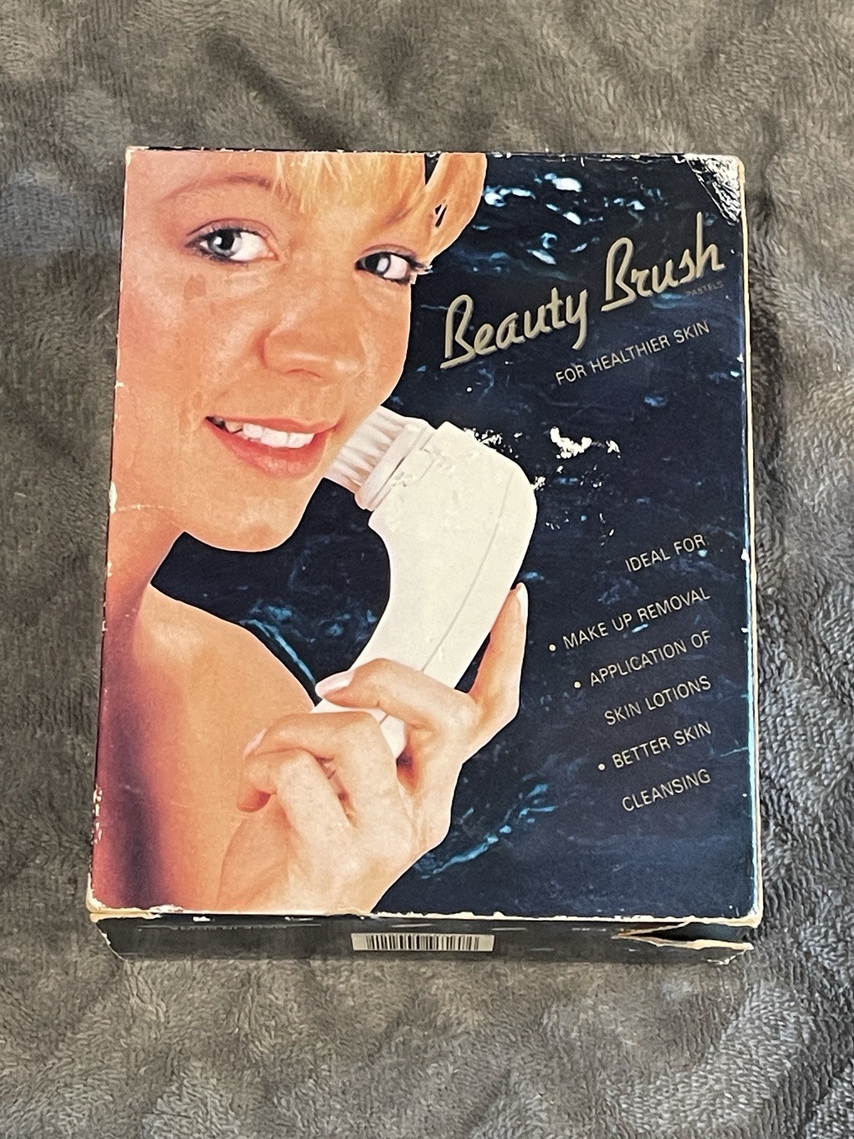 Vtg Beauty Brush Face Cleansing Spin Exfoliator Nail Buffer 5 Attachments 90’s