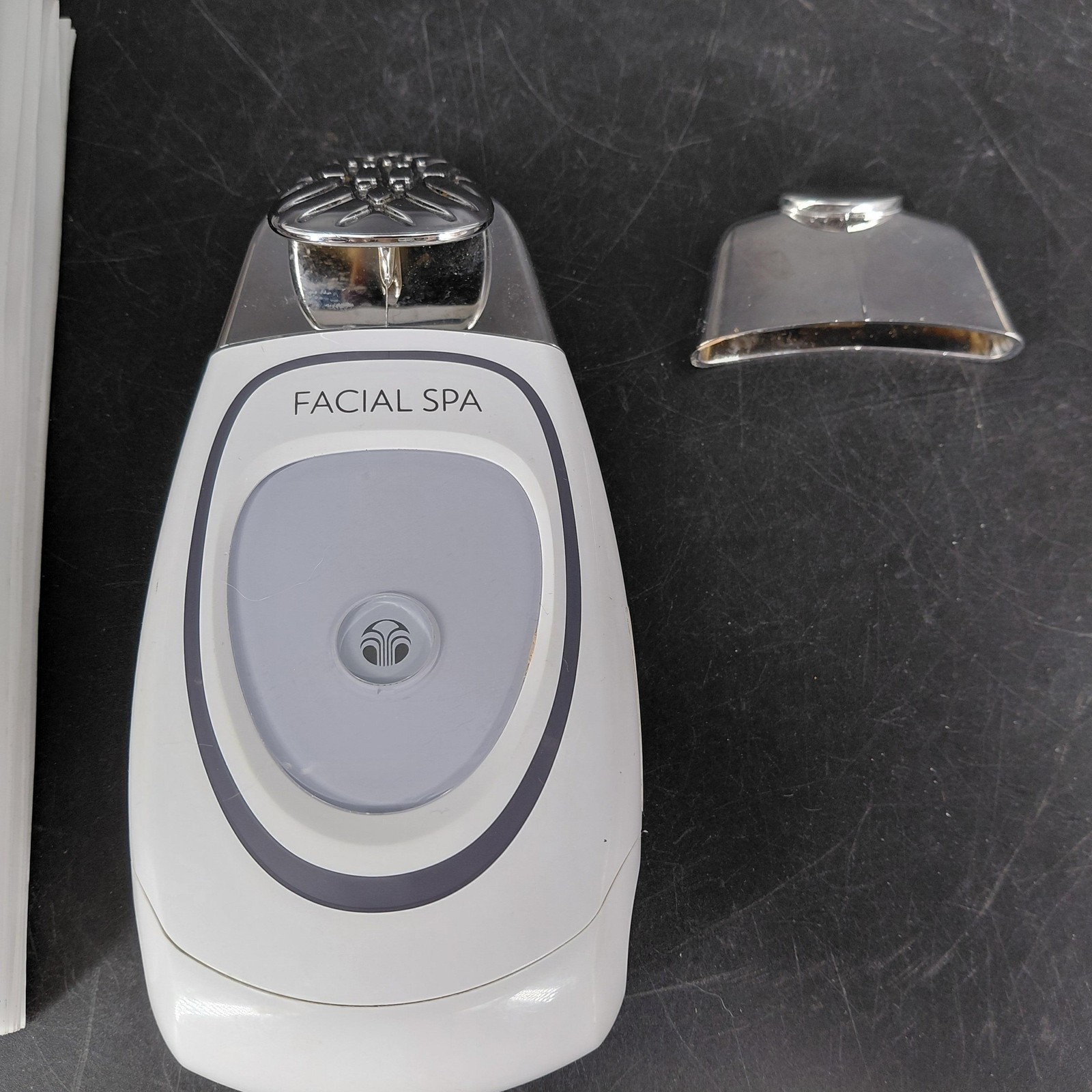 Nu Skin Facial Spa Cosmetic Facial Toner Smoothing White Device Two Heads WORKS