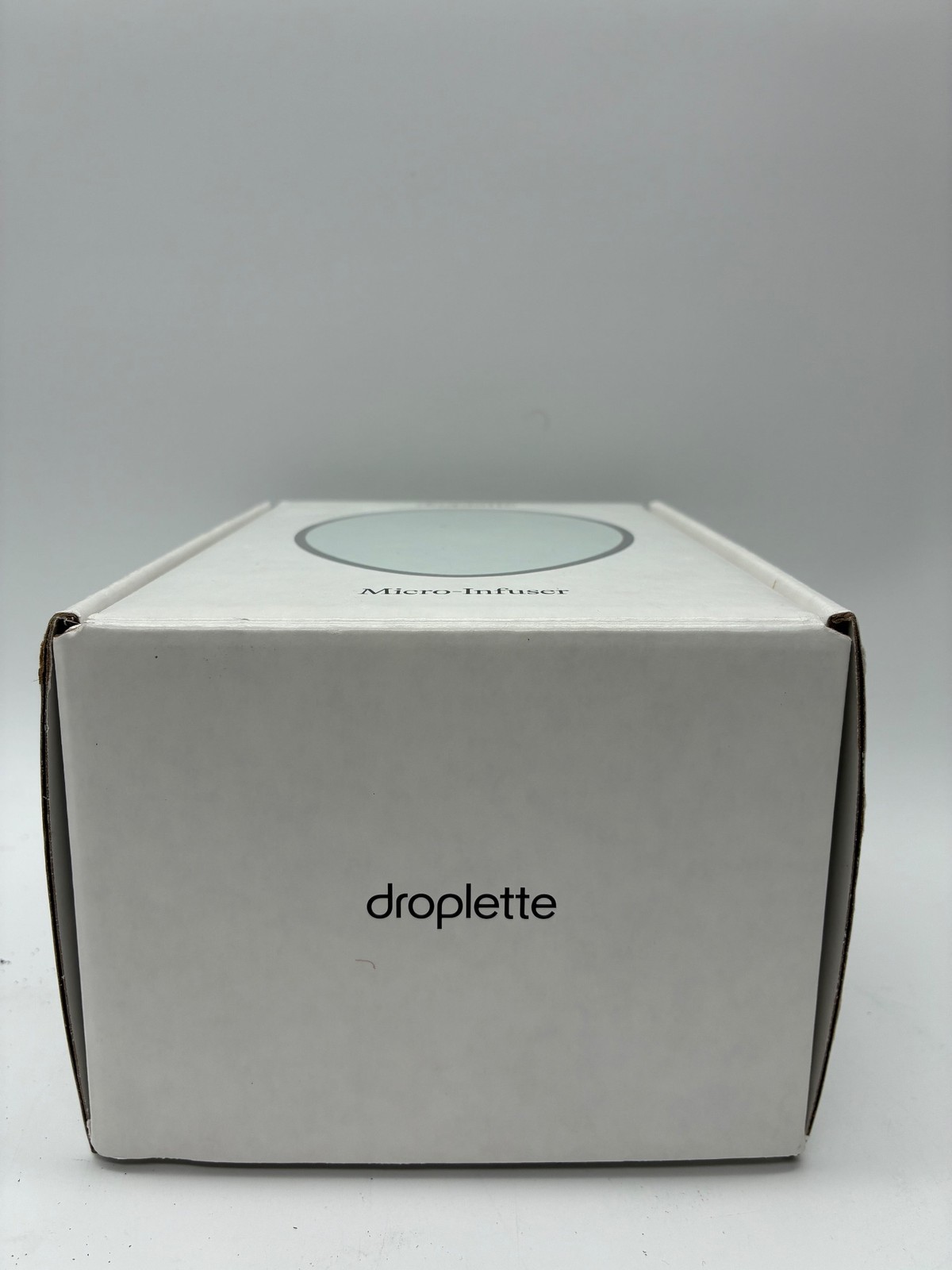Droplette Micro-Infuser Skin Device Blue Charging Dock Power Adapter Kit Used