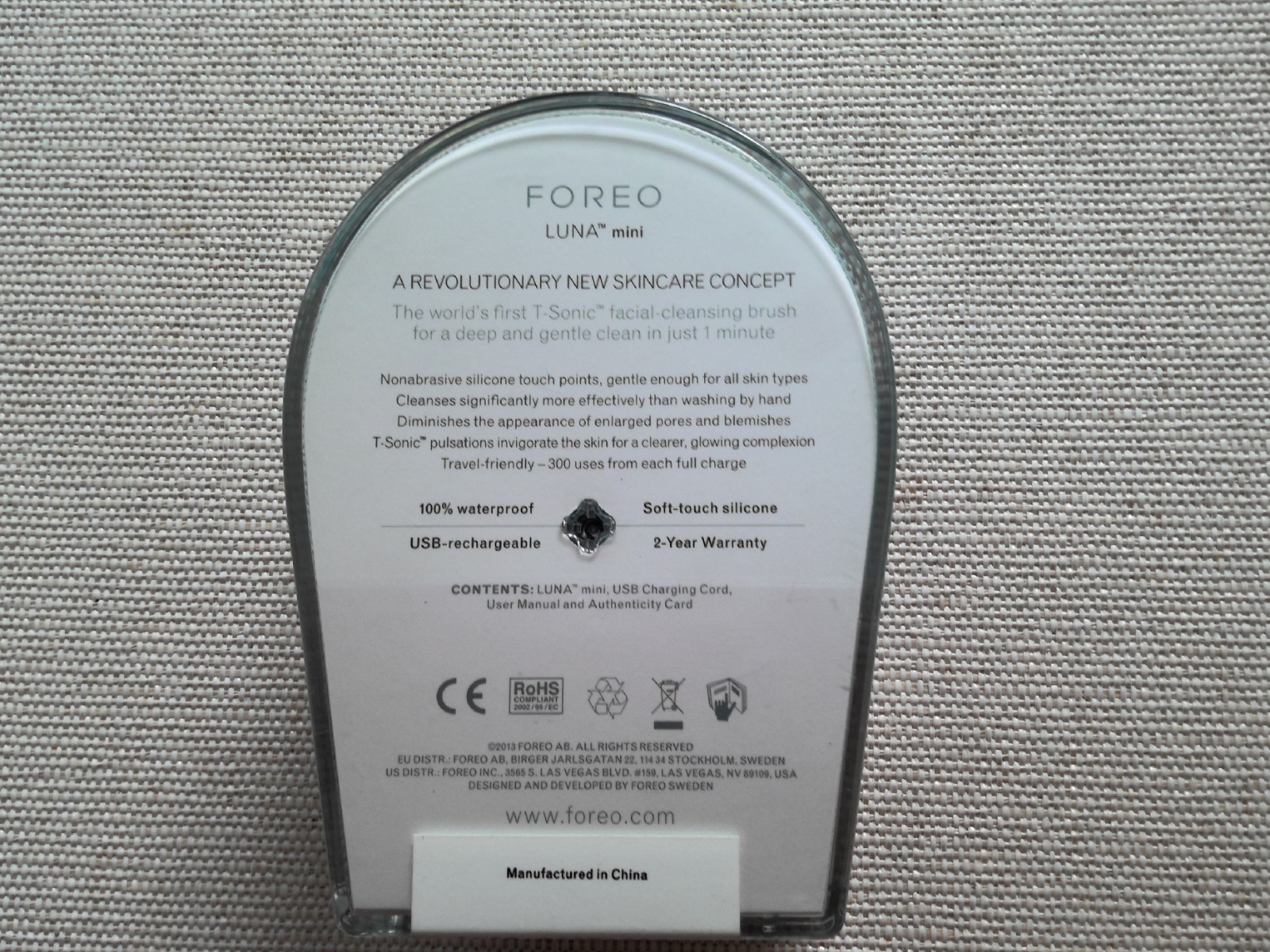 FOREO LUNA MINI (TURQUOISE BLUE)