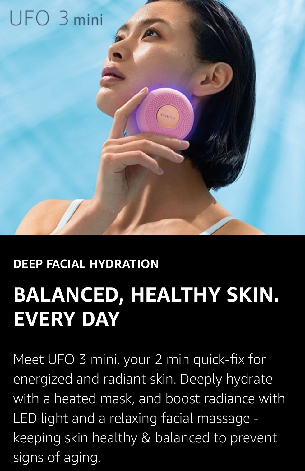 FOREO UFO 3 mini 4 In 1 Deep Hydration Device