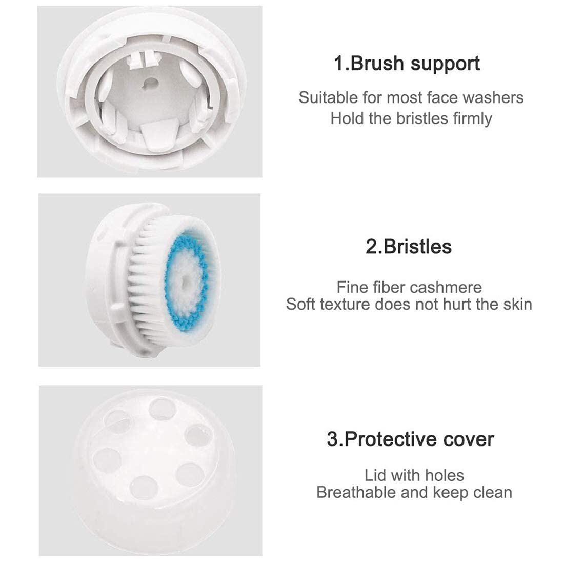 12 Pack NEW Deep Pore Replacement Brush Head Fit Clarisonic Mia 1 2 3
