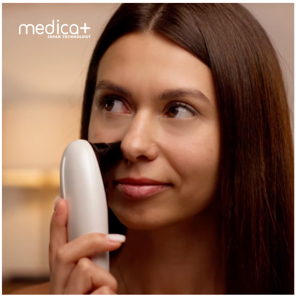 Vacuum skin and pore cleanser Medica+ SKINCLEANER 9.0 WT (Japan)