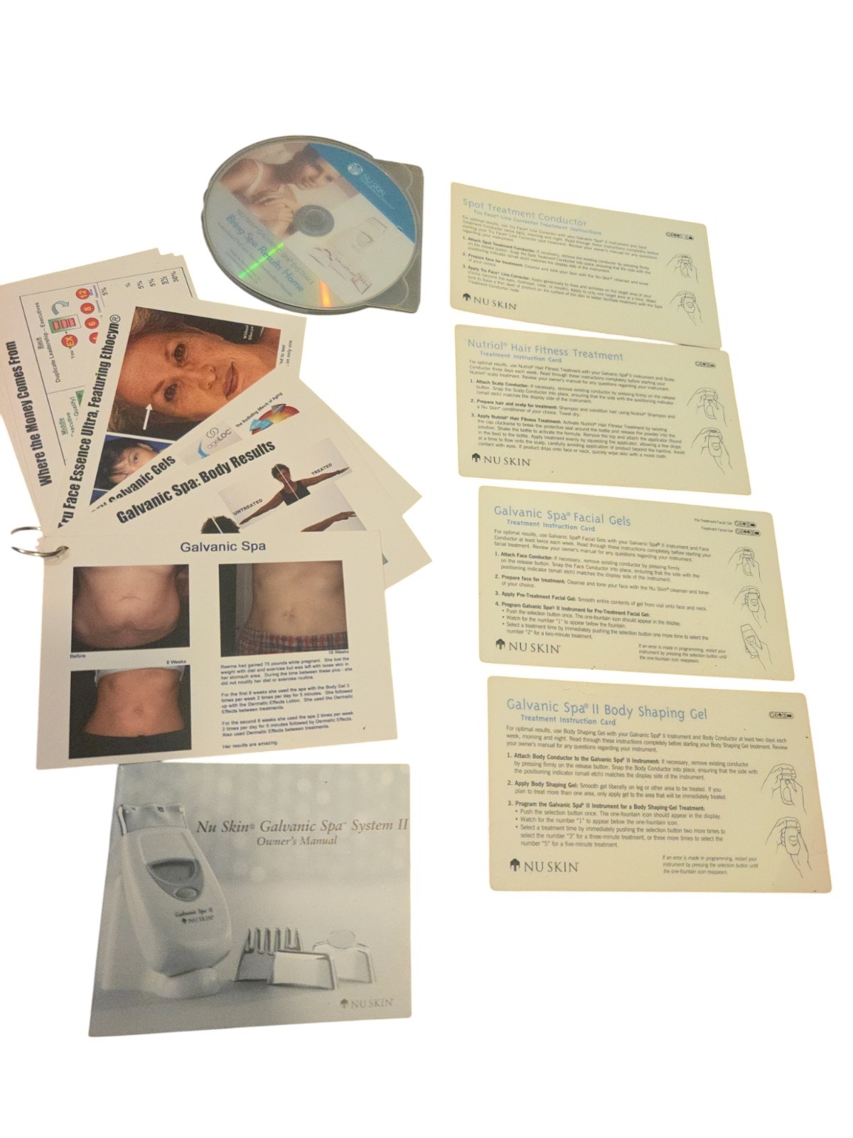 Nu Skin Galvanic Spa System II EX with Case Black Limied Edition + Gel Tested!