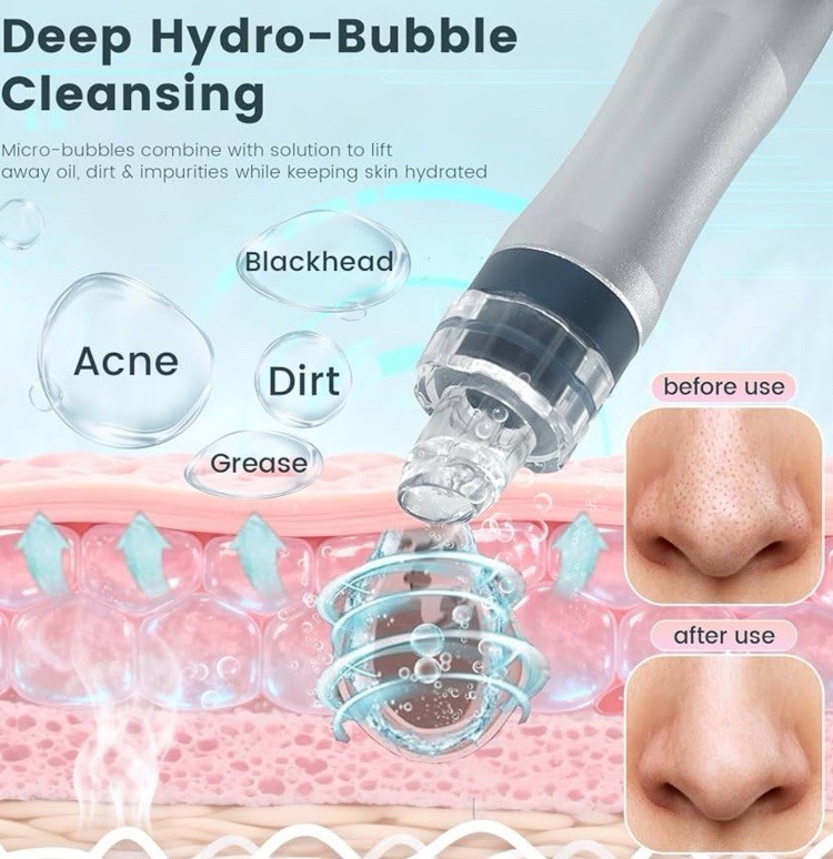 Hydrogen Oxygen Facial Machine, Hydro Facial Machine, Pore Cleaner ETC‼️READ