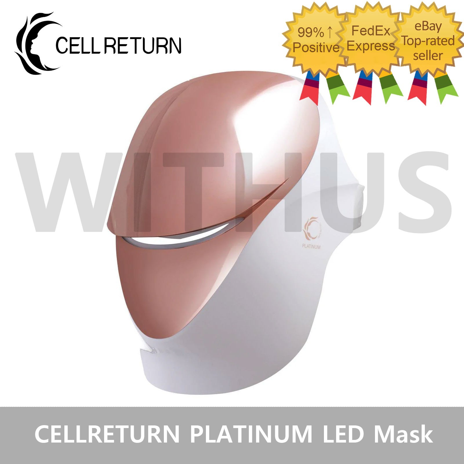 CELLRETURN LED Mask PLATINUM Skin Care device -5TH Generation / No Tariffs In US
