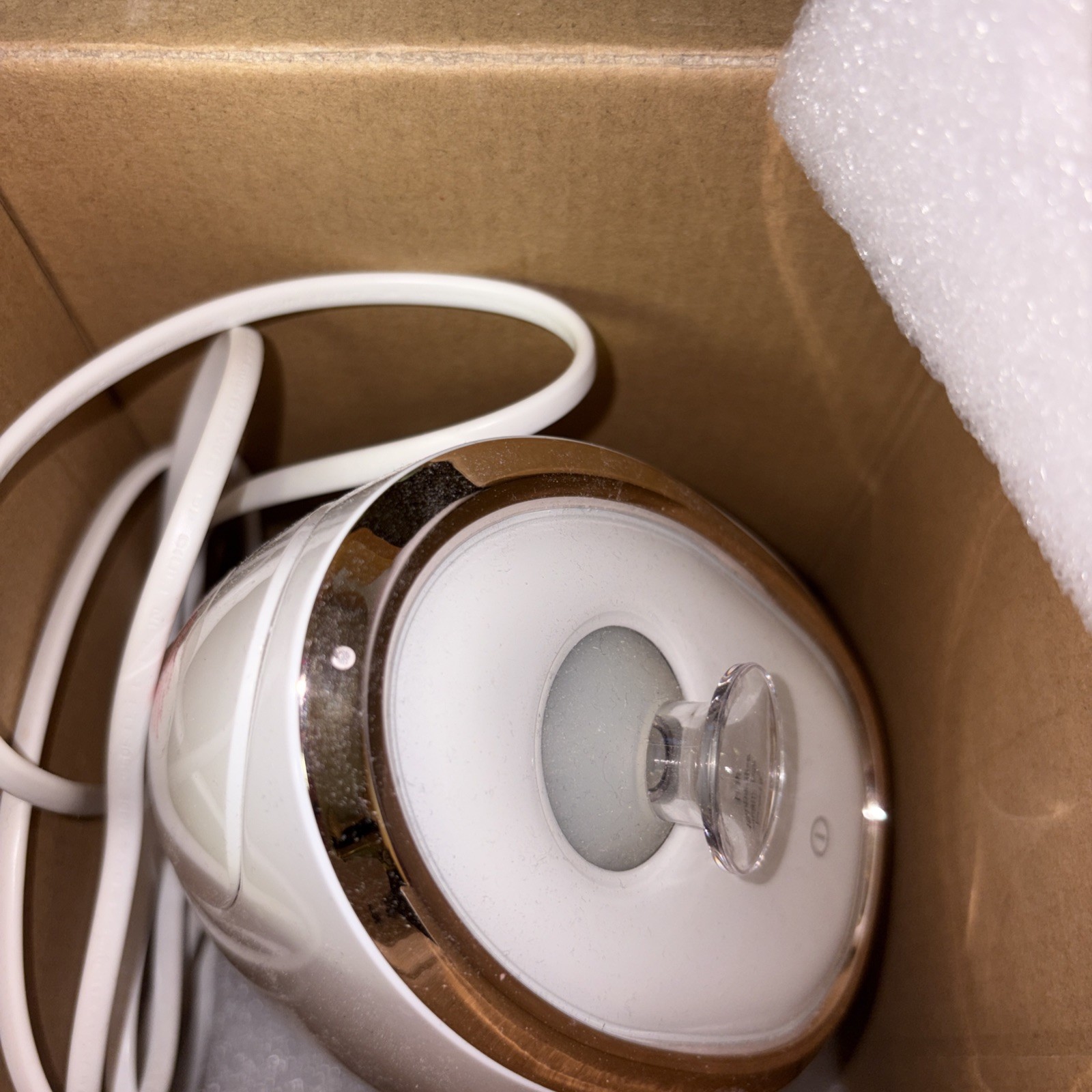 Vanity Planet Aira Ionic Facial Steamer Beige/Rose Gold for All Skin Types