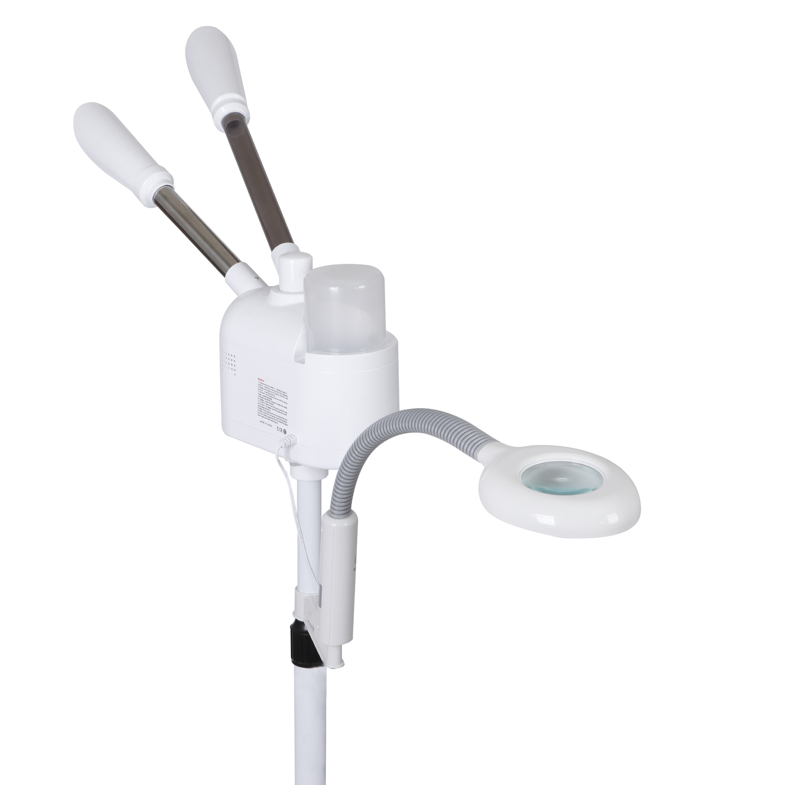 3 in 1 Stainless Steel Facial Steamer and LED Lamp Ultimate Skincare Experience
