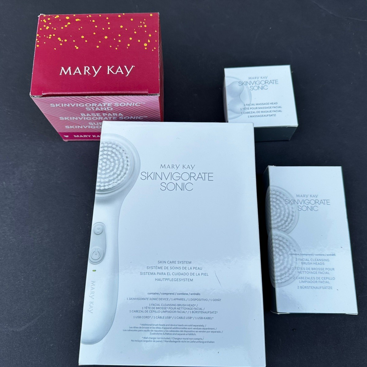 Mary Kay Skinvigorate Sonic Skin Care System Plus Three Extras!