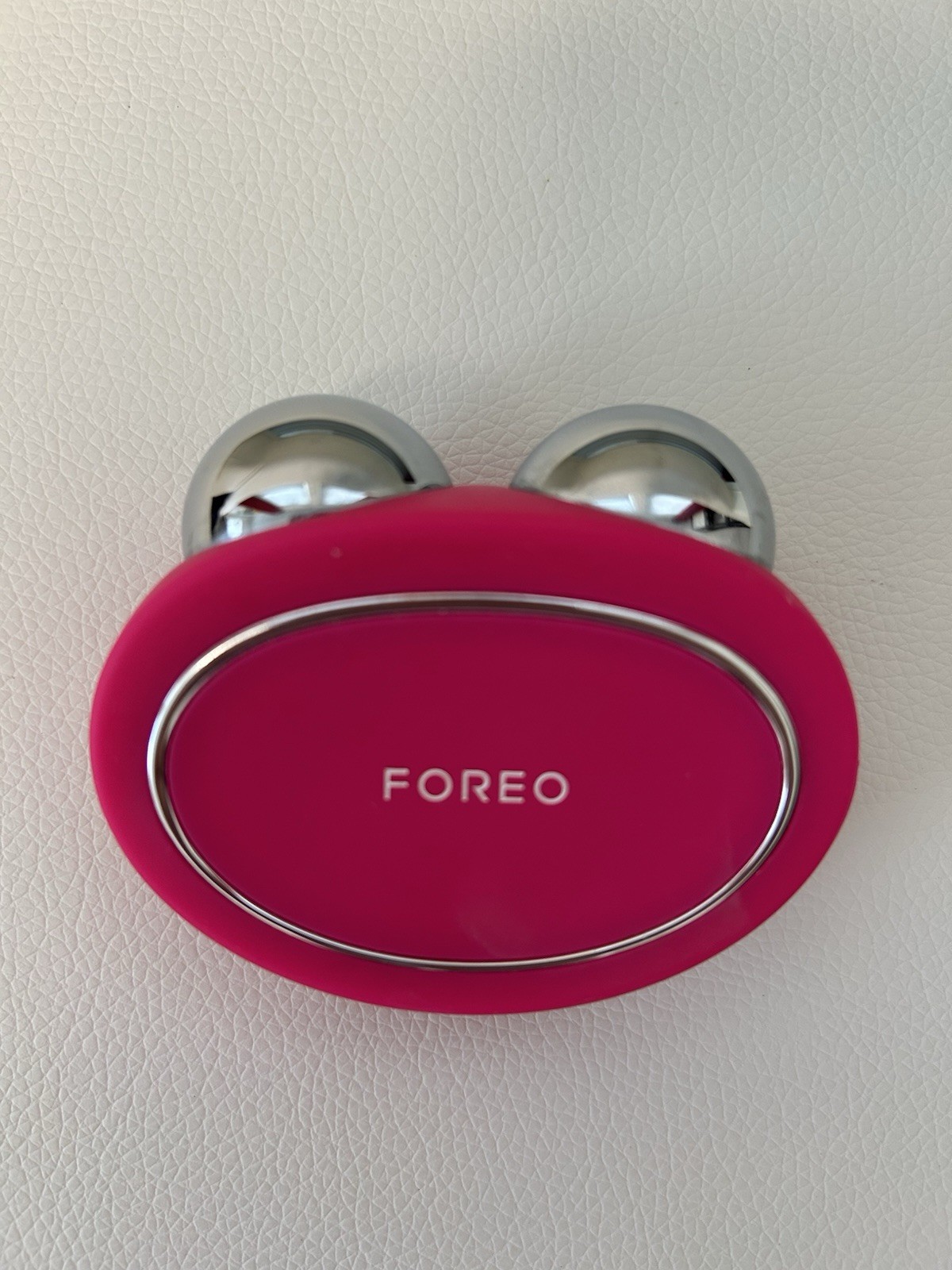 FOREO Bear Smart Microcurrent Facial Toning Device Pink