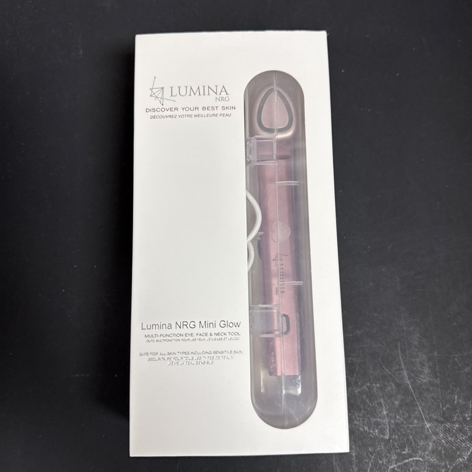 Lumina NRG Mini Glow 6572 Multi-Function Eye, Face & Neck Tool FREE SHIPPING